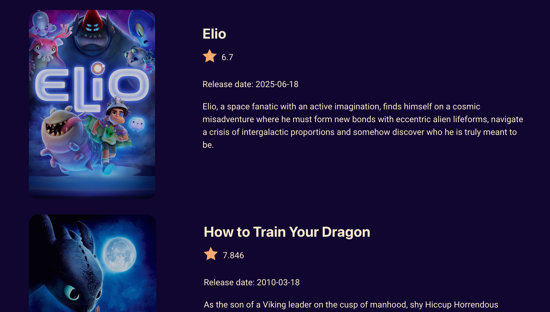 movie app